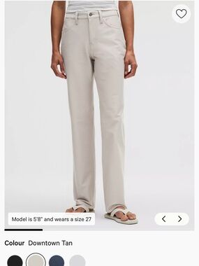 Lululemon EasyFive Relaxed-Straight Pants